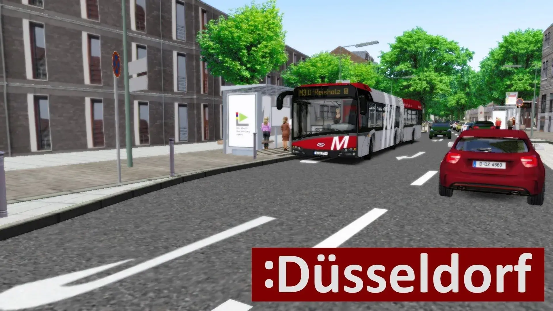 OMSI 2: Düsseldorf - obrazek z gry