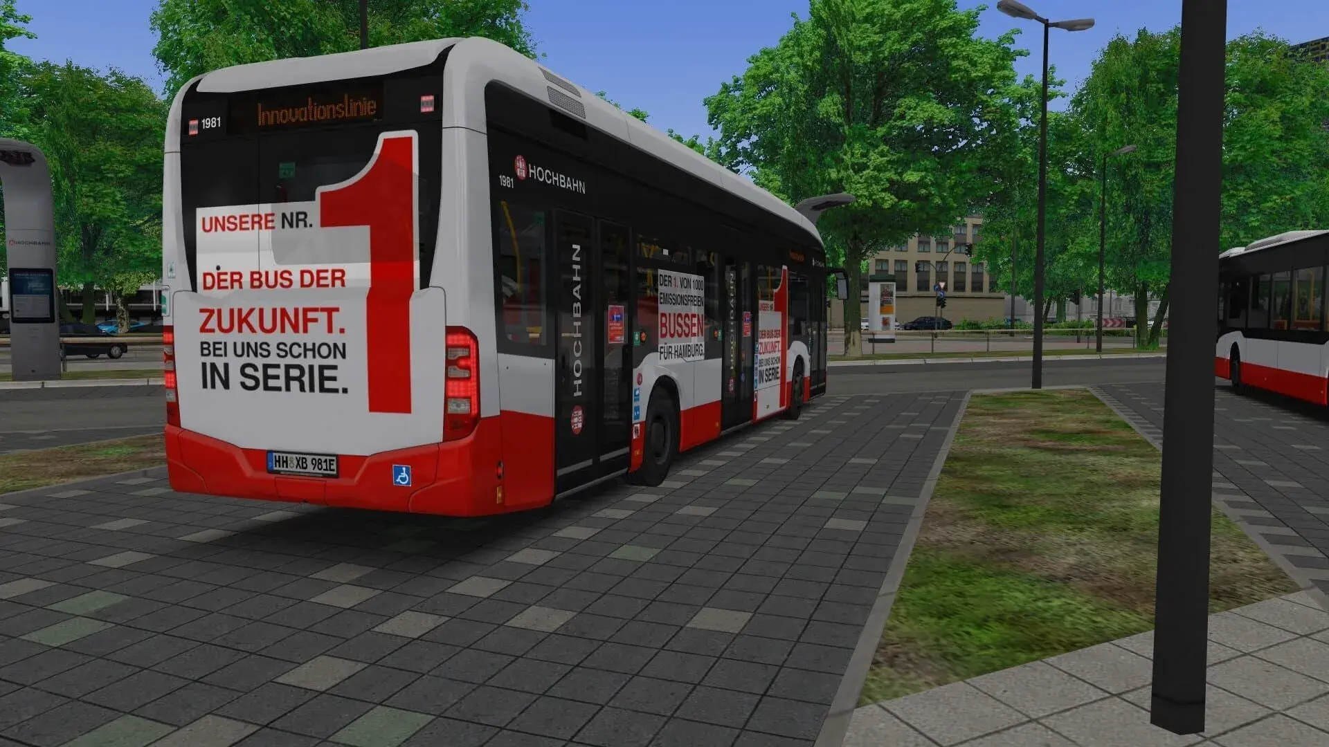 OMSI 2: E-Bus Hamburg - screenshot wysokiej jakości