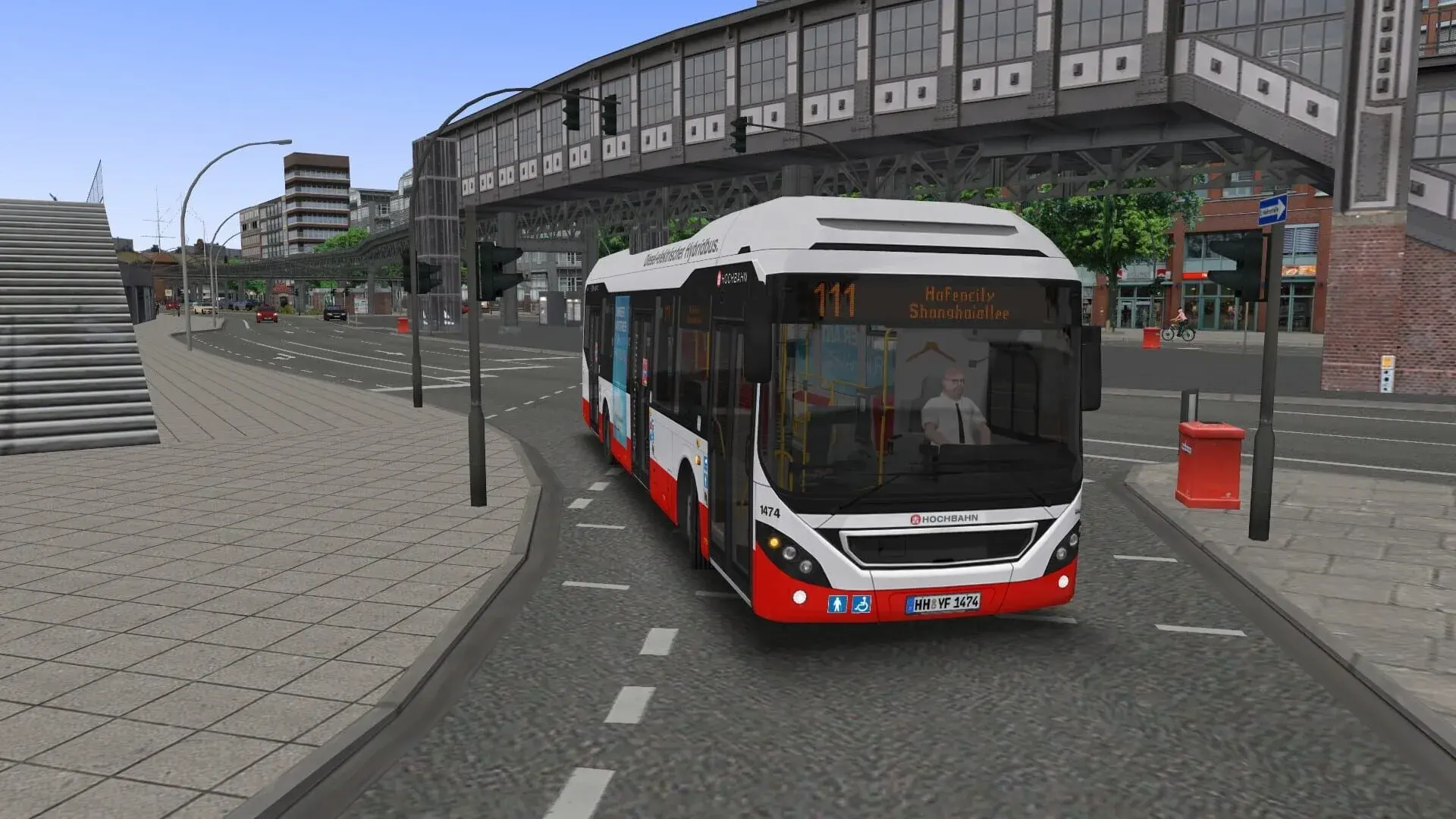 OMSI 2: HafenCity - Hamburg Modern - główny screenshot z gry