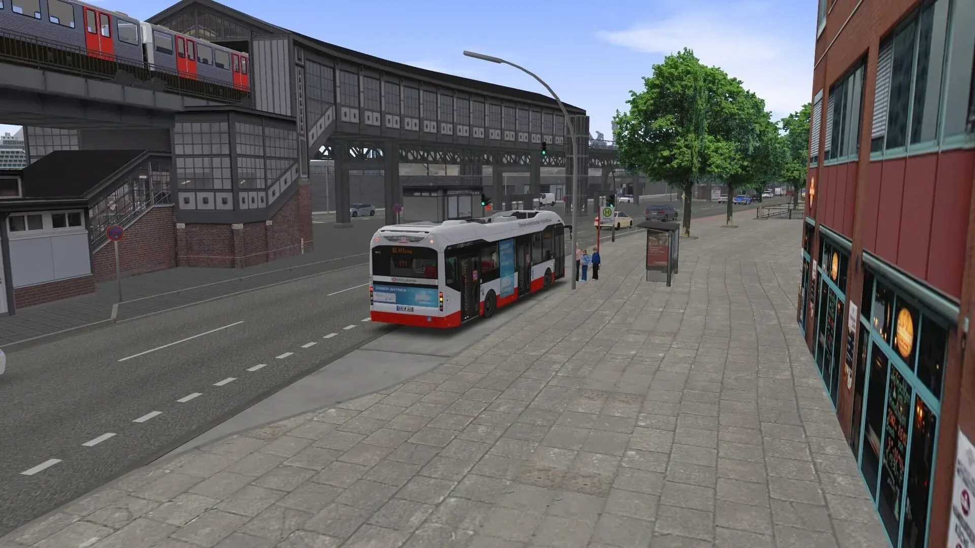 OMSI 2: HafenCity - Hamburg Modern - gameplay screenshot