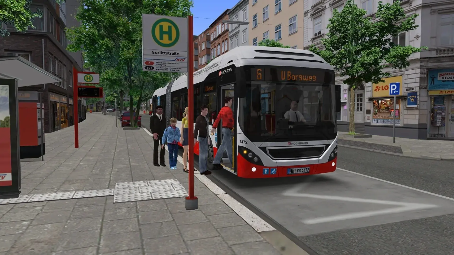 OMSI 2: HafenCity - Hamburg Modern - świat gry, lokacja