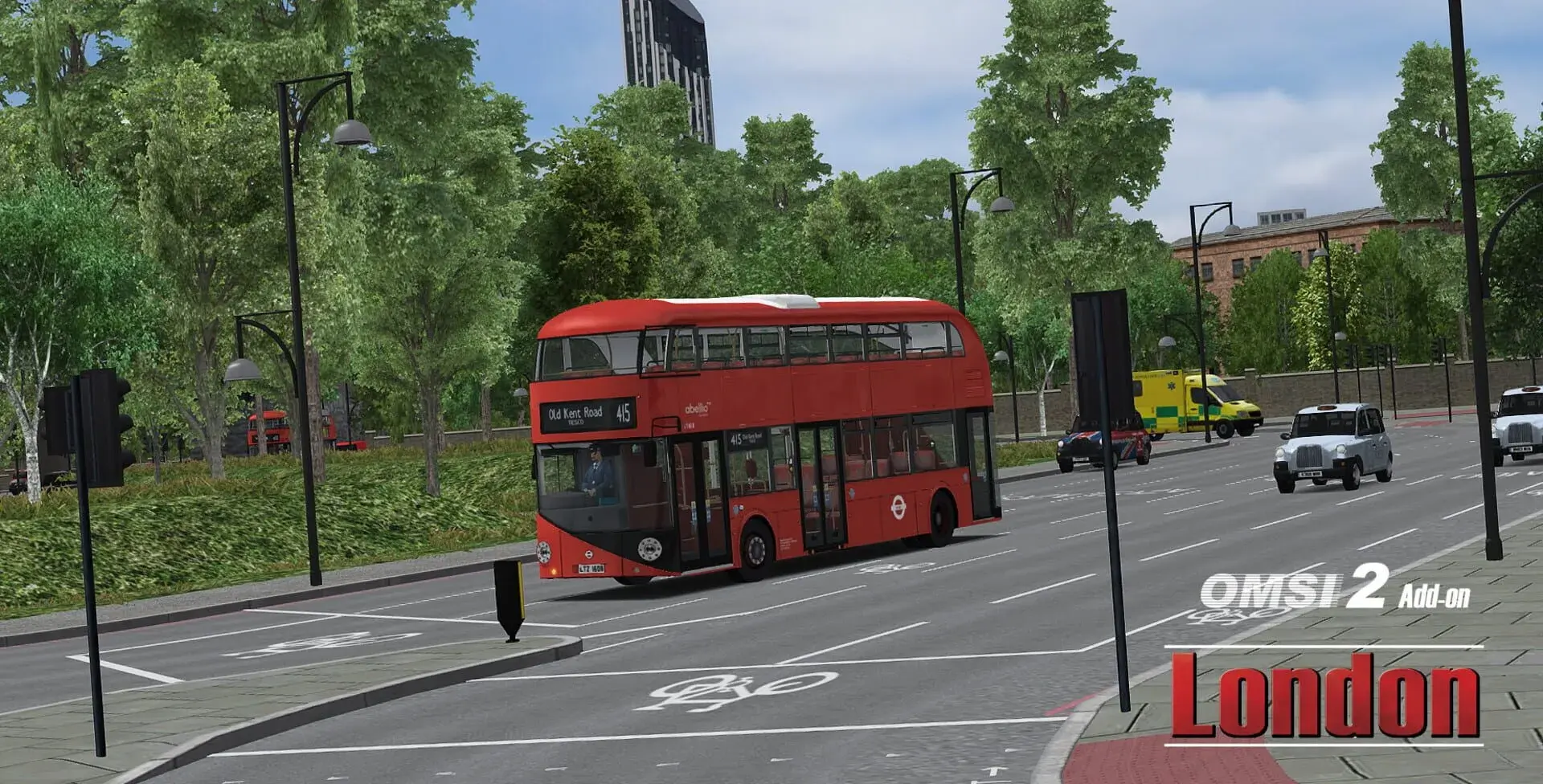 OMSI 2: London - świat gry, lokacja