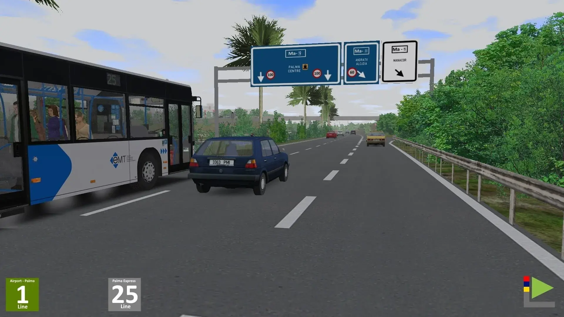 OMSI 2: Mallorca - główny screenshot z gry