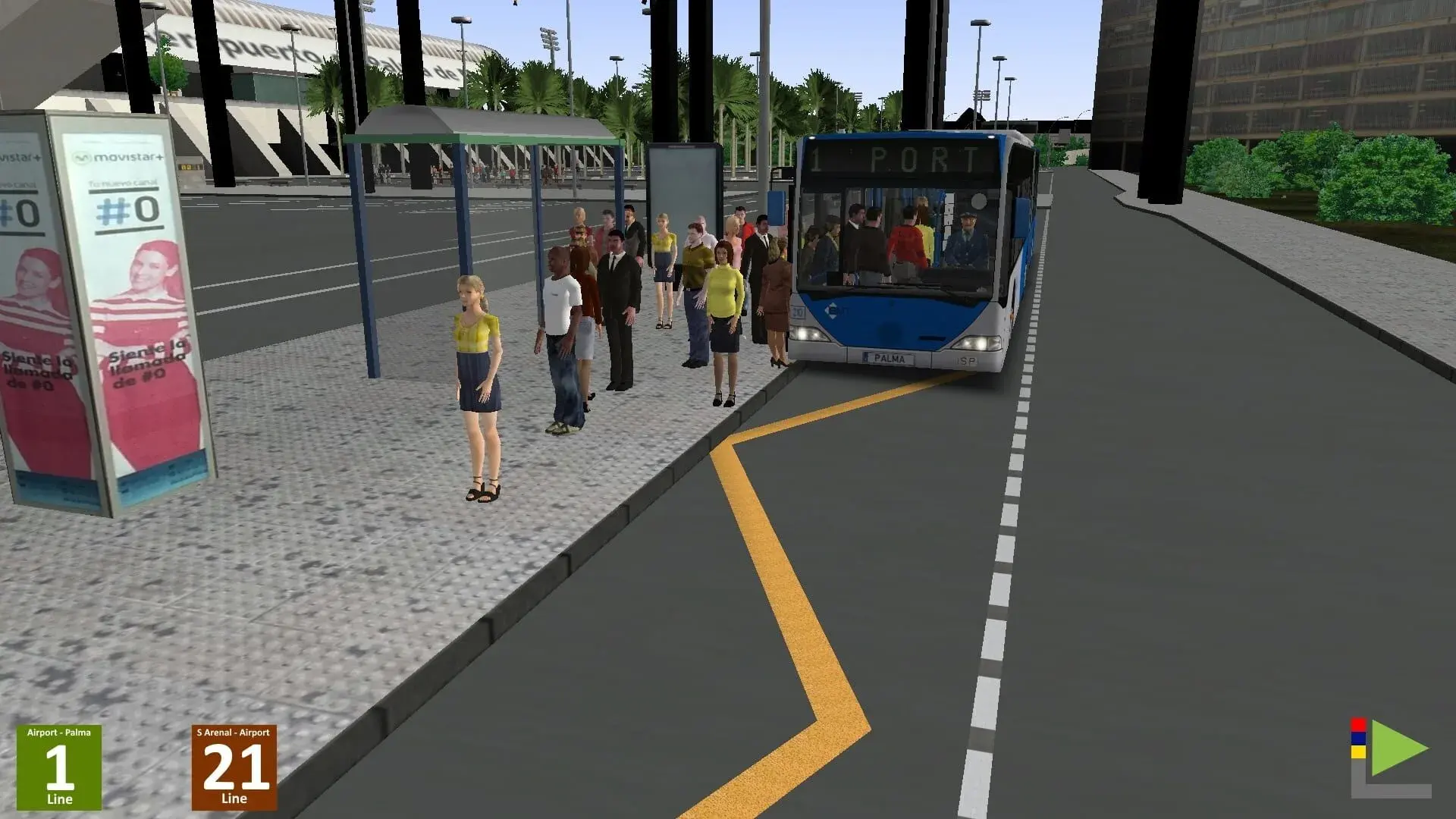 OMSI 2: Mallorca - gameplay screenshot