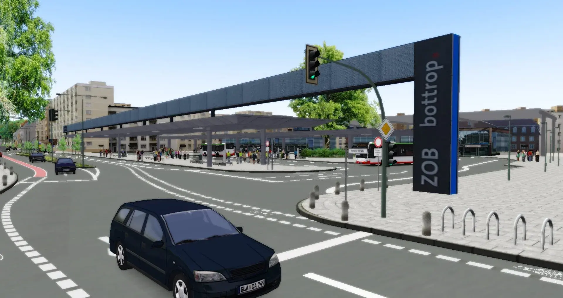 OMSI 2: Metropole Ruhr - akcja w grze