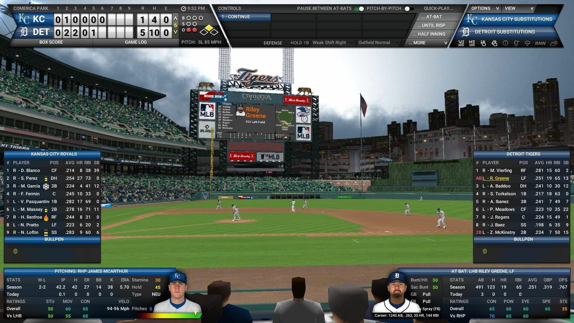 Out of the Park Baseball 26 - główny screenshot z gry