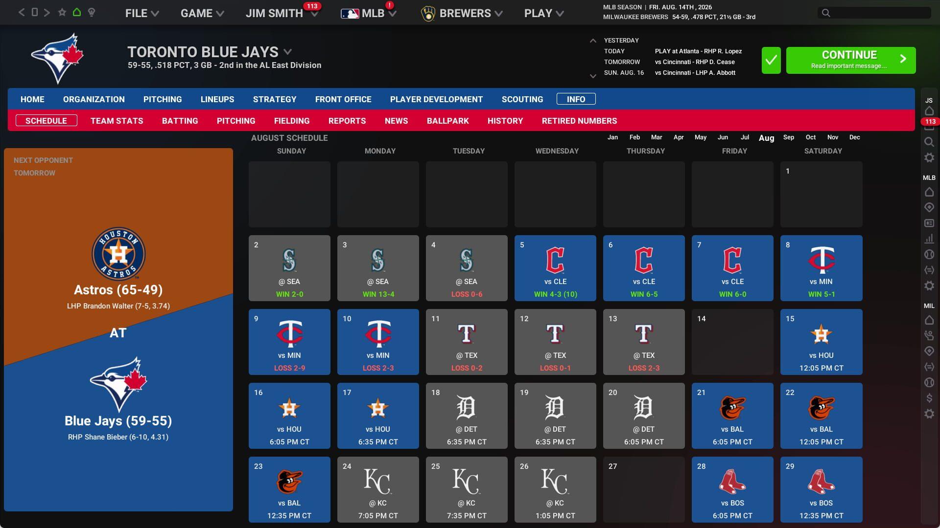 Out of the Park Baseball 27 - gameplay screenshot
