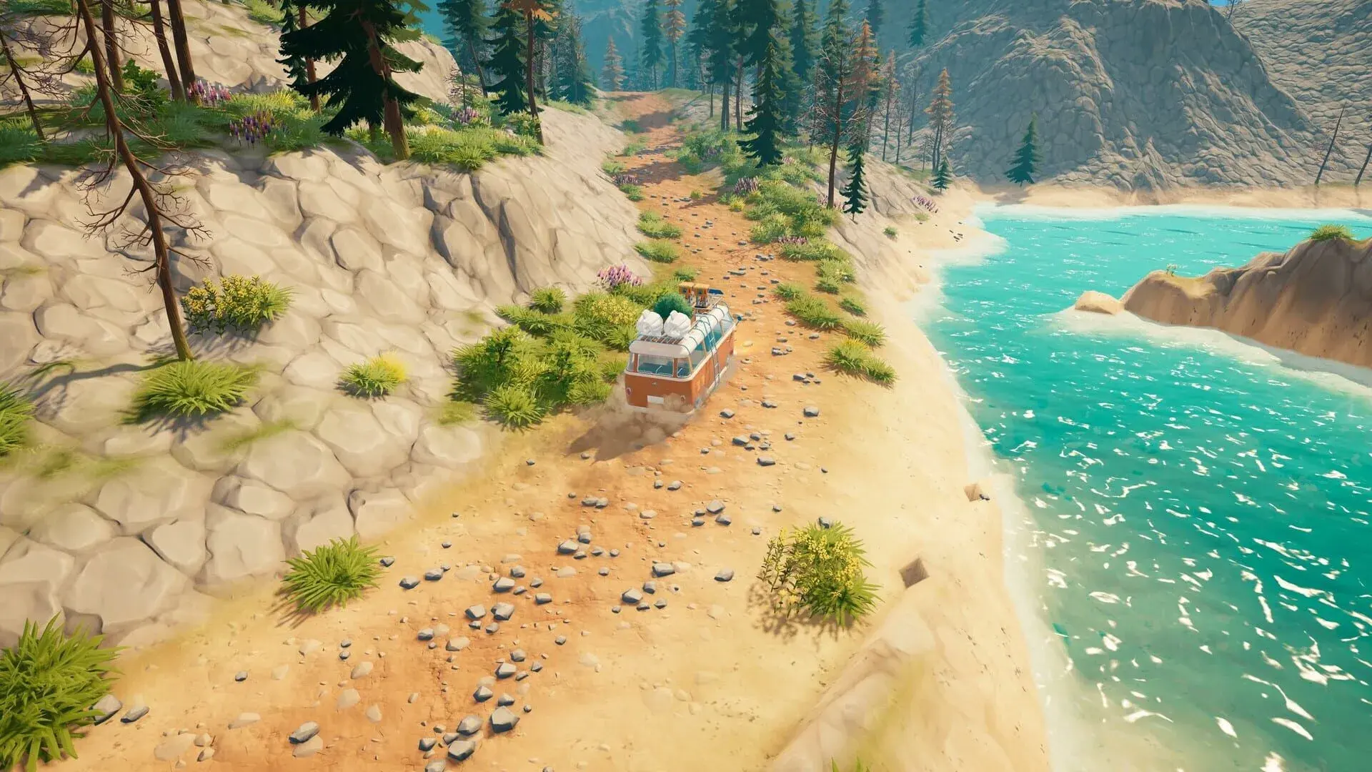 Outbound (Switch) - główny screenshot z gry