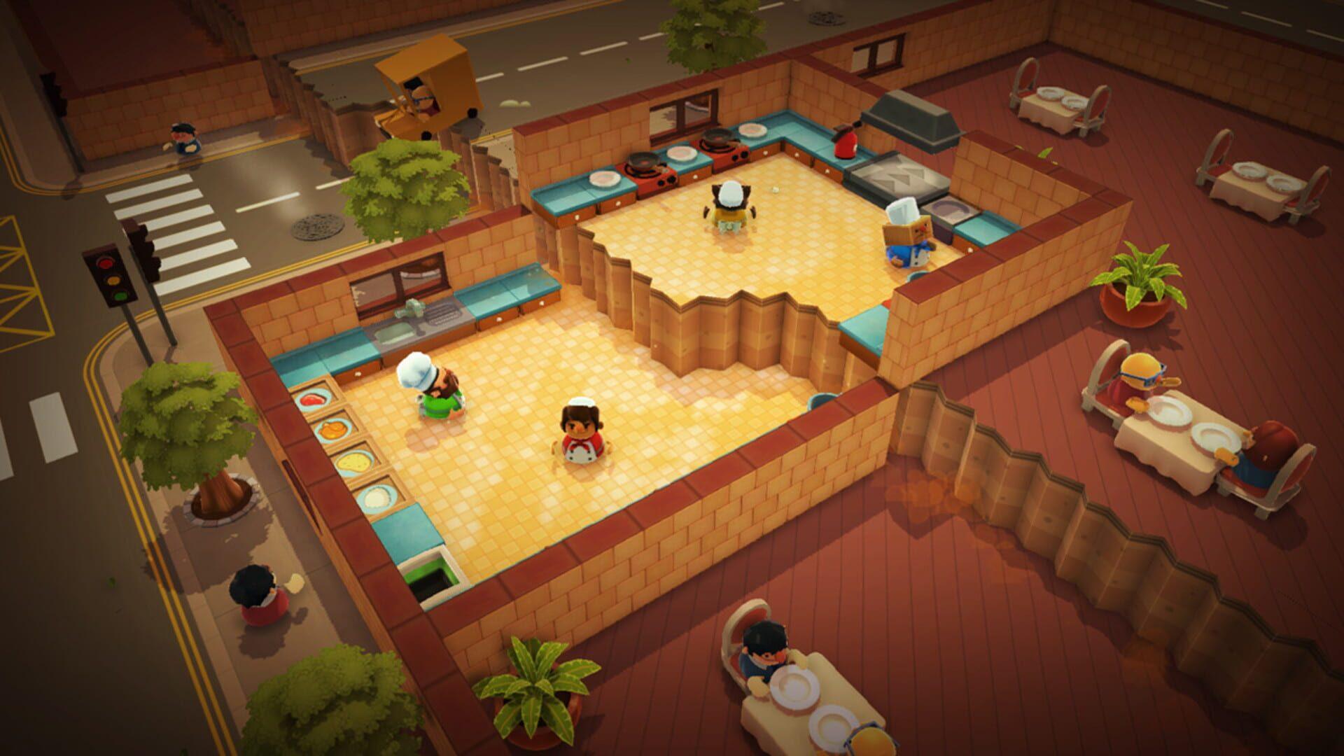 Overcooked! - główny screenshot z gry