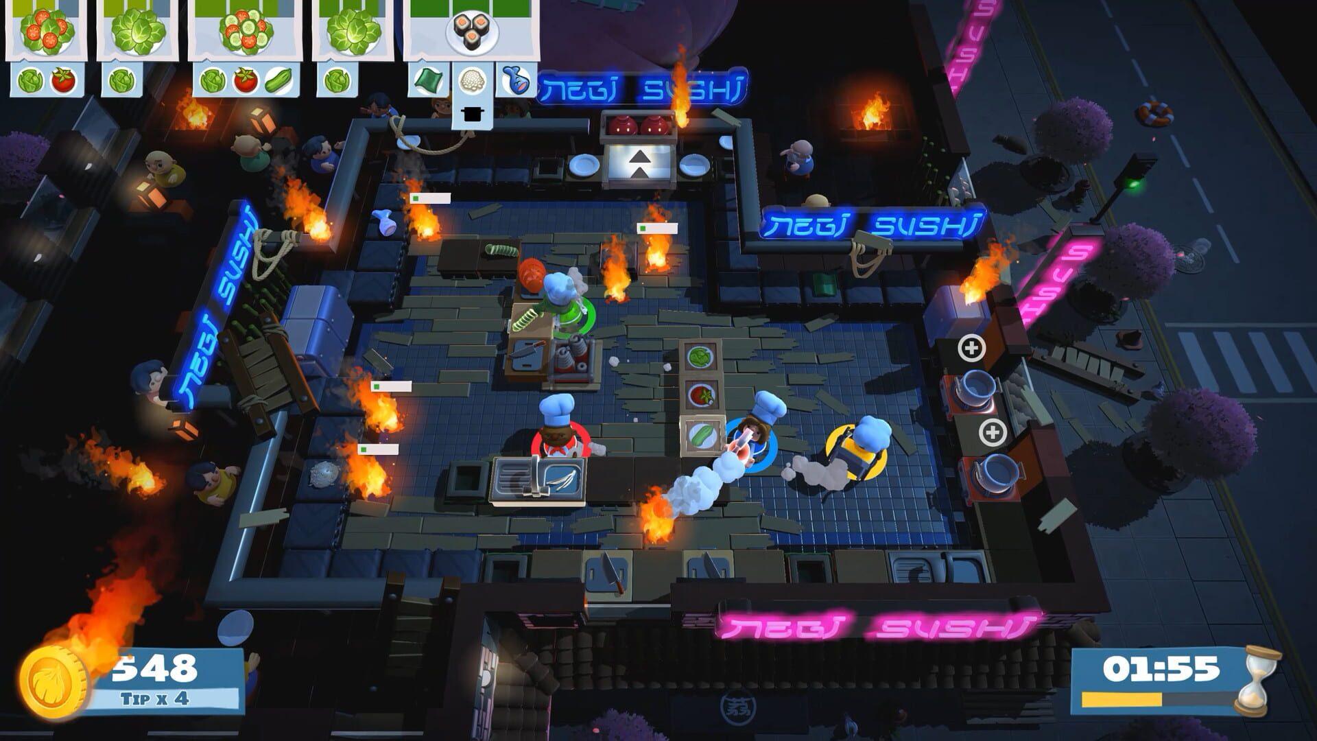 Overcooked! 2 - świat gry, lokacja