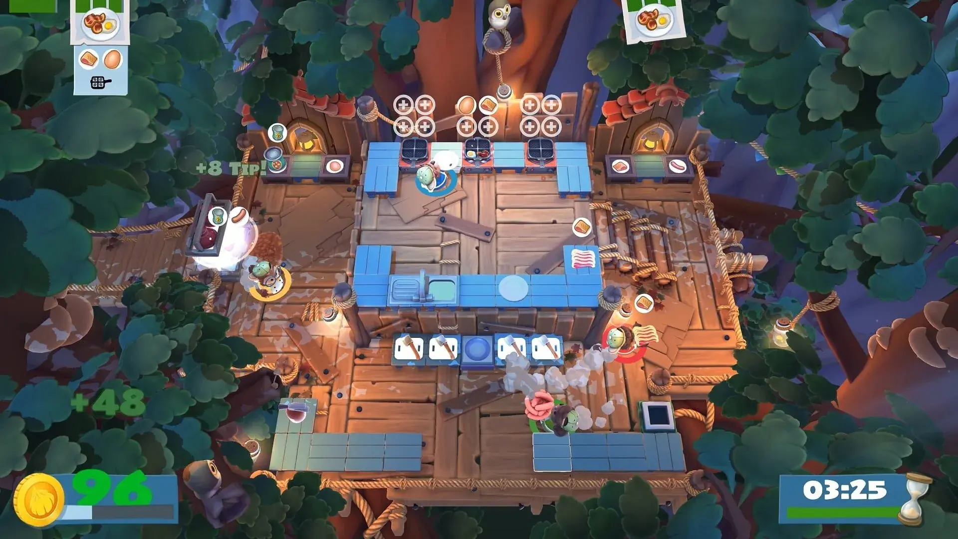 Overcooked! 2: Campfire Cook Off - świat gry, lokacja