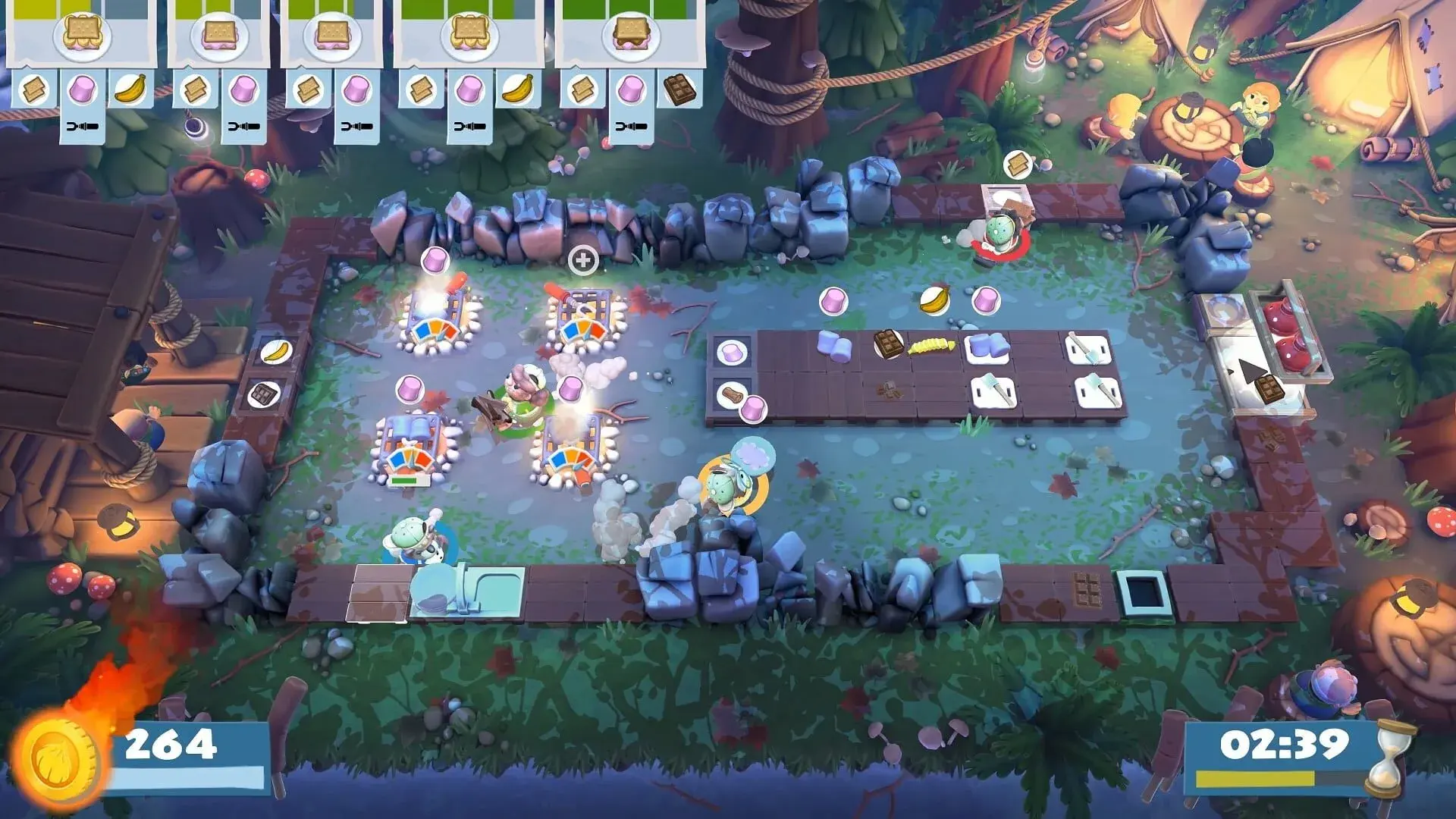 Overcooked! 2: Campfire Cook Off - obrazek z gry