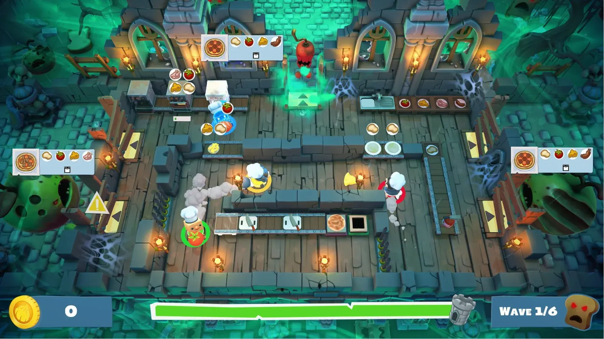 Overcooked! 2: Gourmet Edition - główny screenshot z gry