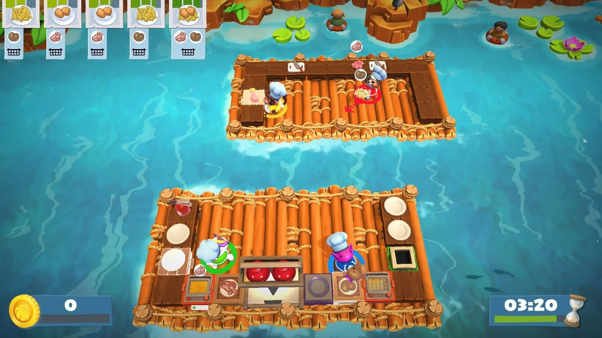 Overcooked! 2: Too Many Cooks Pack - świat gry, lokacja