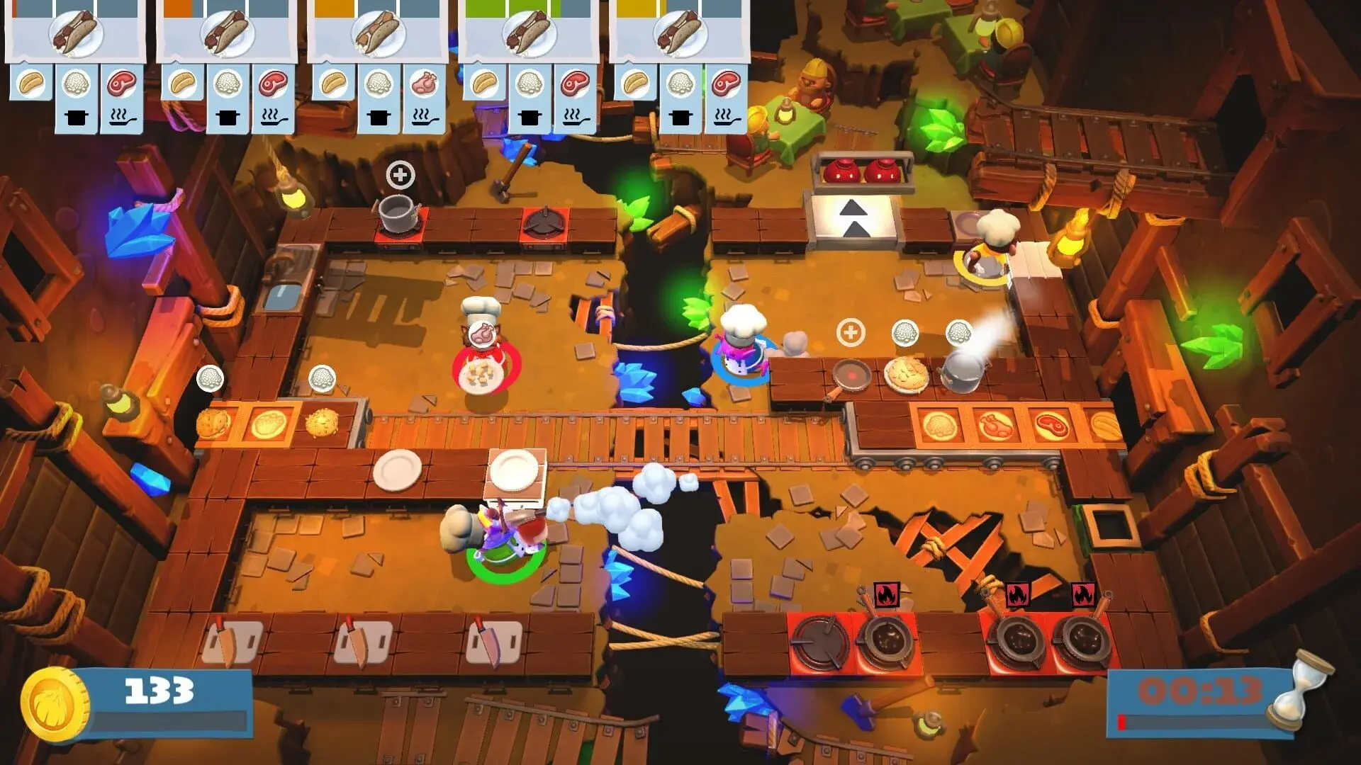 Overcooked! 2: Too Many Cooks Pack - obrazek z gry
