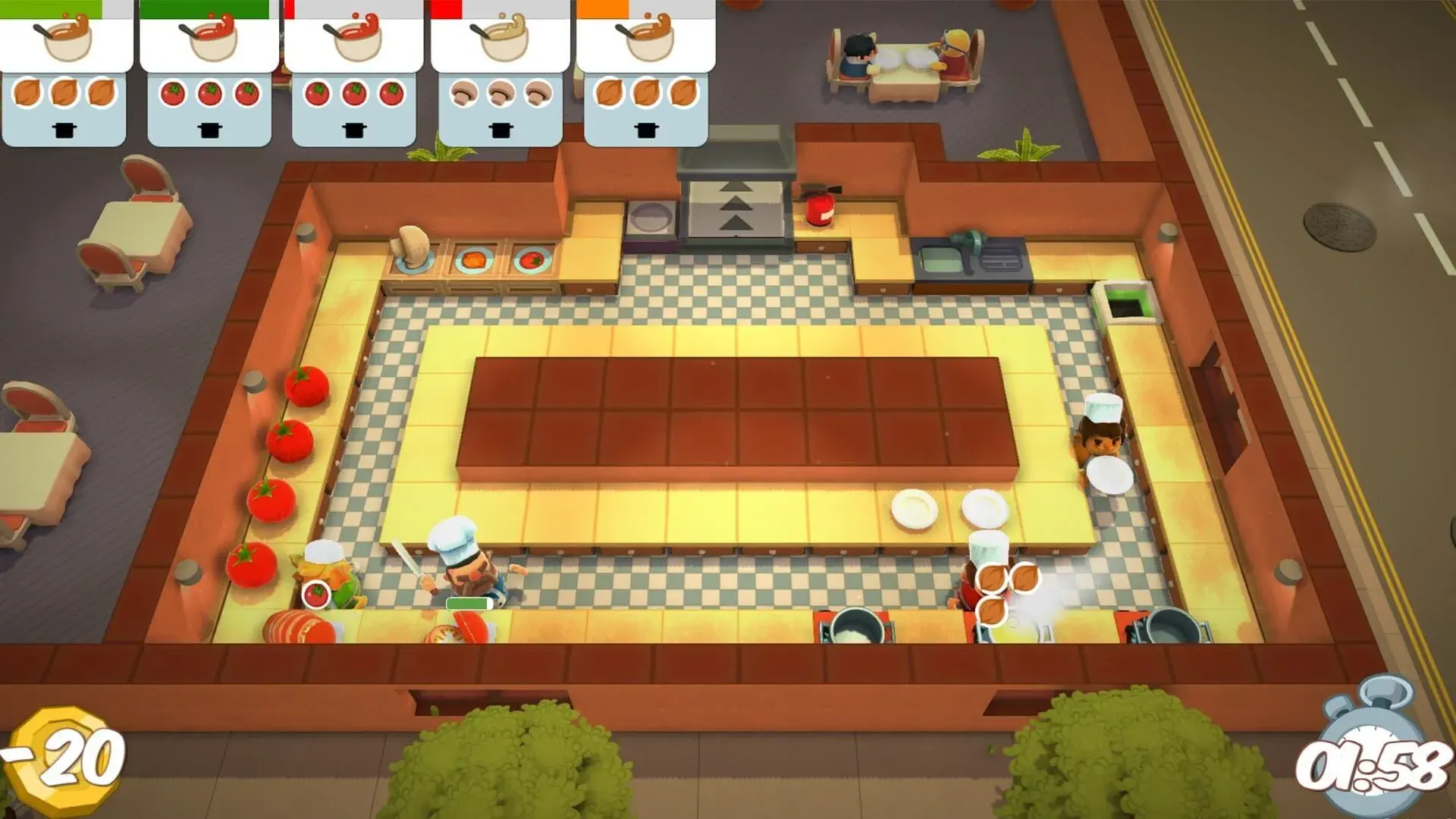 Overcooked: Gourmet Edition - gameplay screenshot