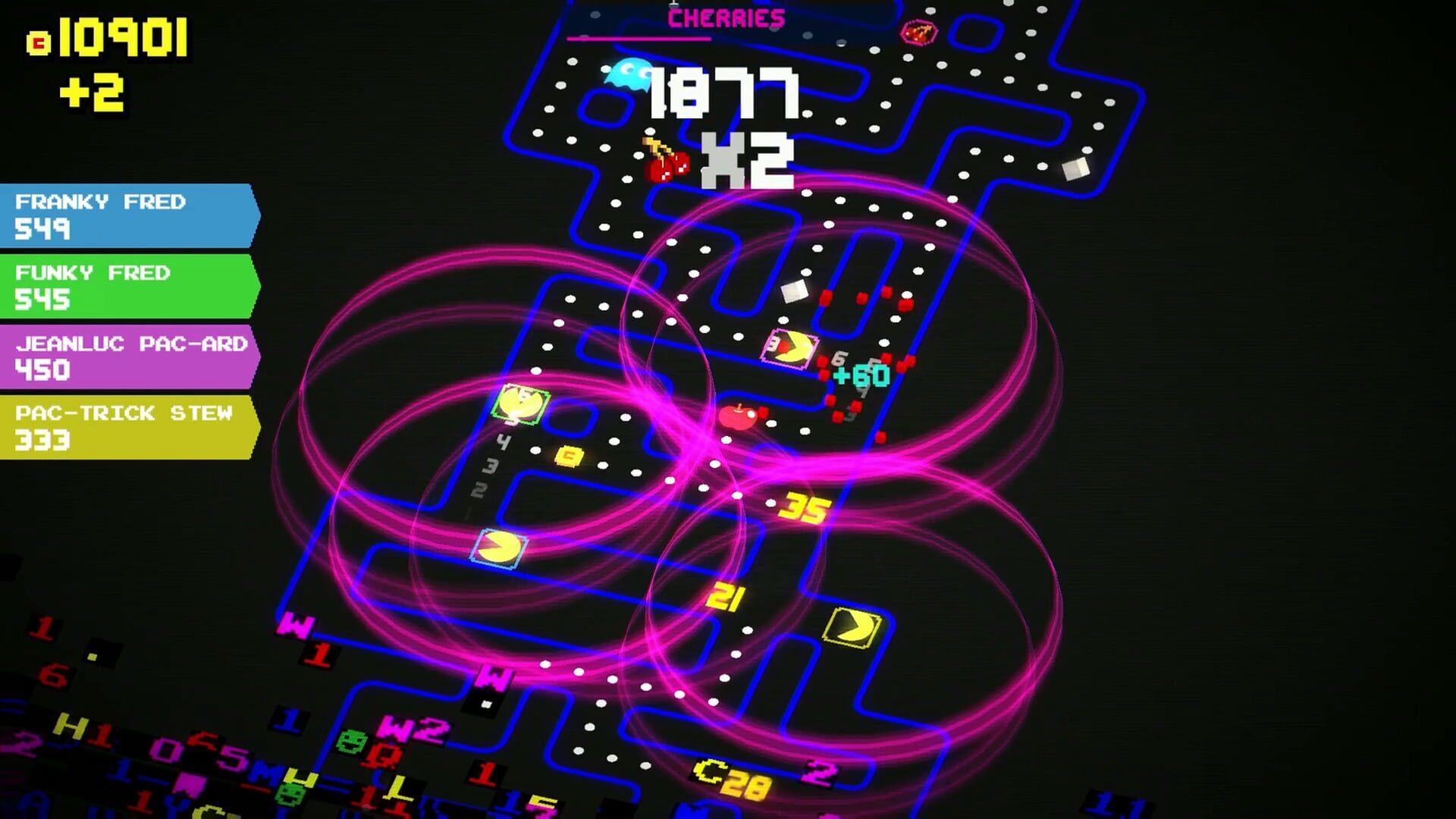 Pac-Man 256 - główny screenshot z gry