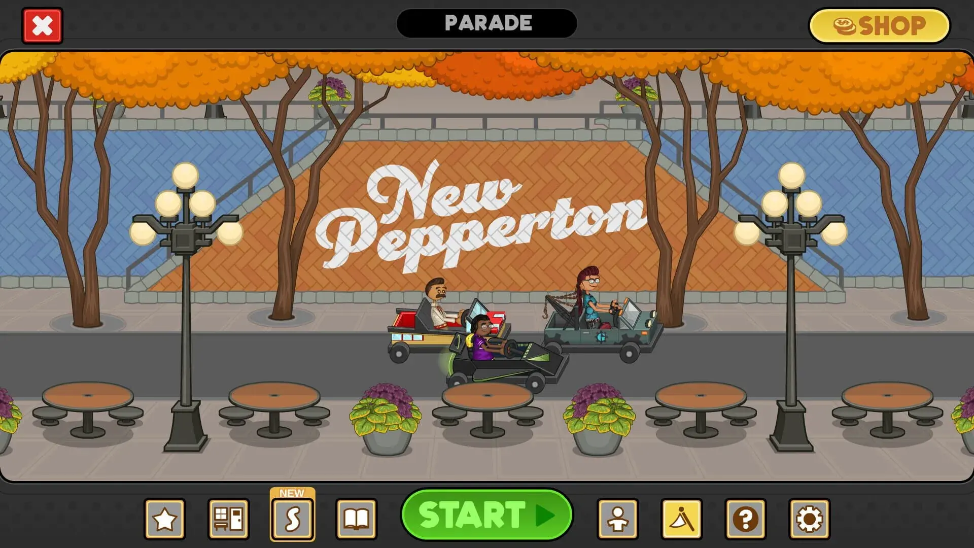 Papa's Mocharia Deluxe - główny screenshot z gry