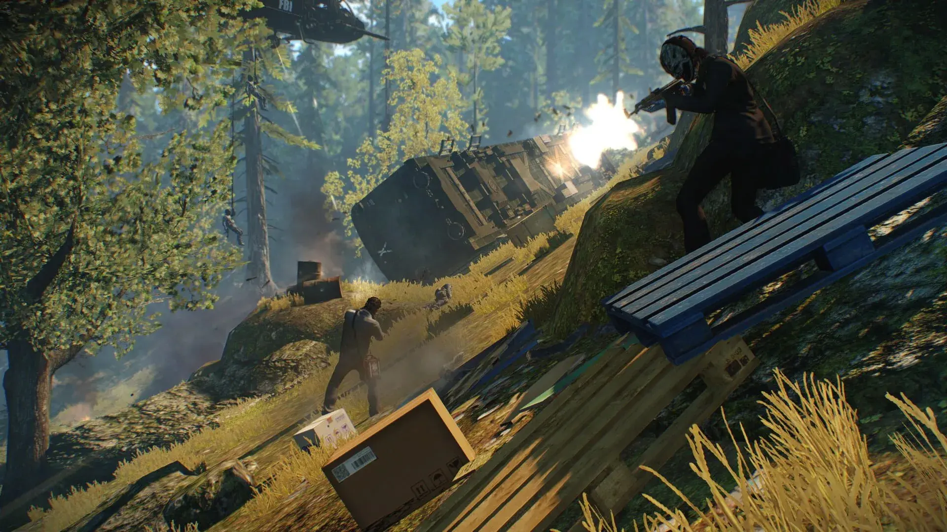 Payday 2: The Bomb Heists - główny screenshot z gry
