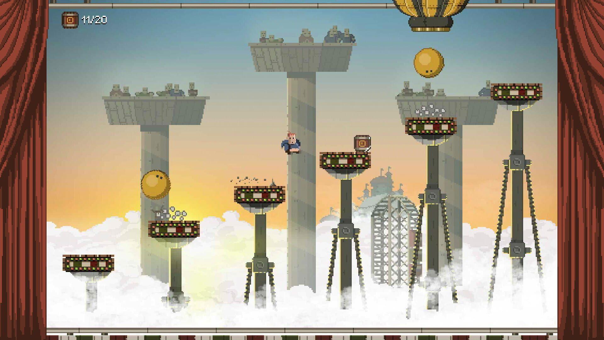 Penarium - główny screenshot z gry