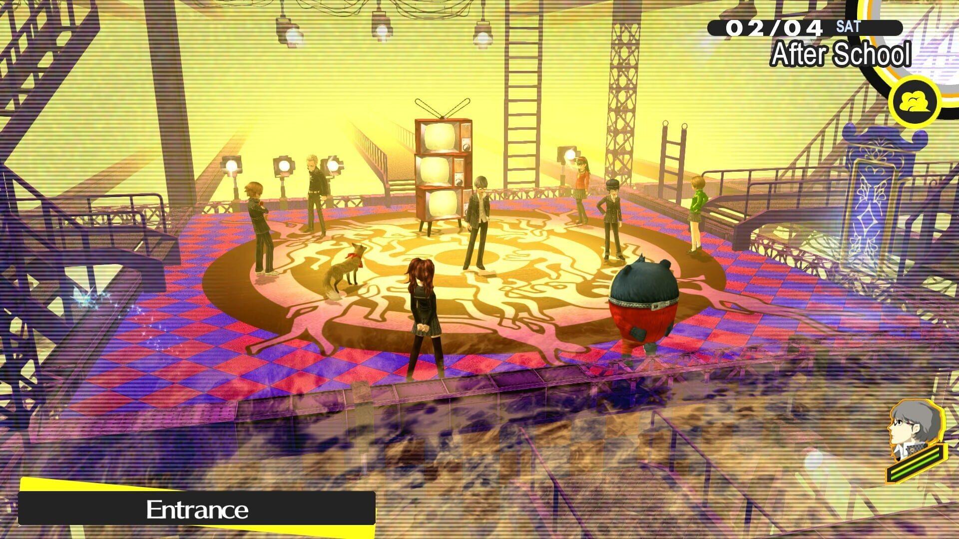 Persona 4 Golden: Deluxe Edition - akcja w grze