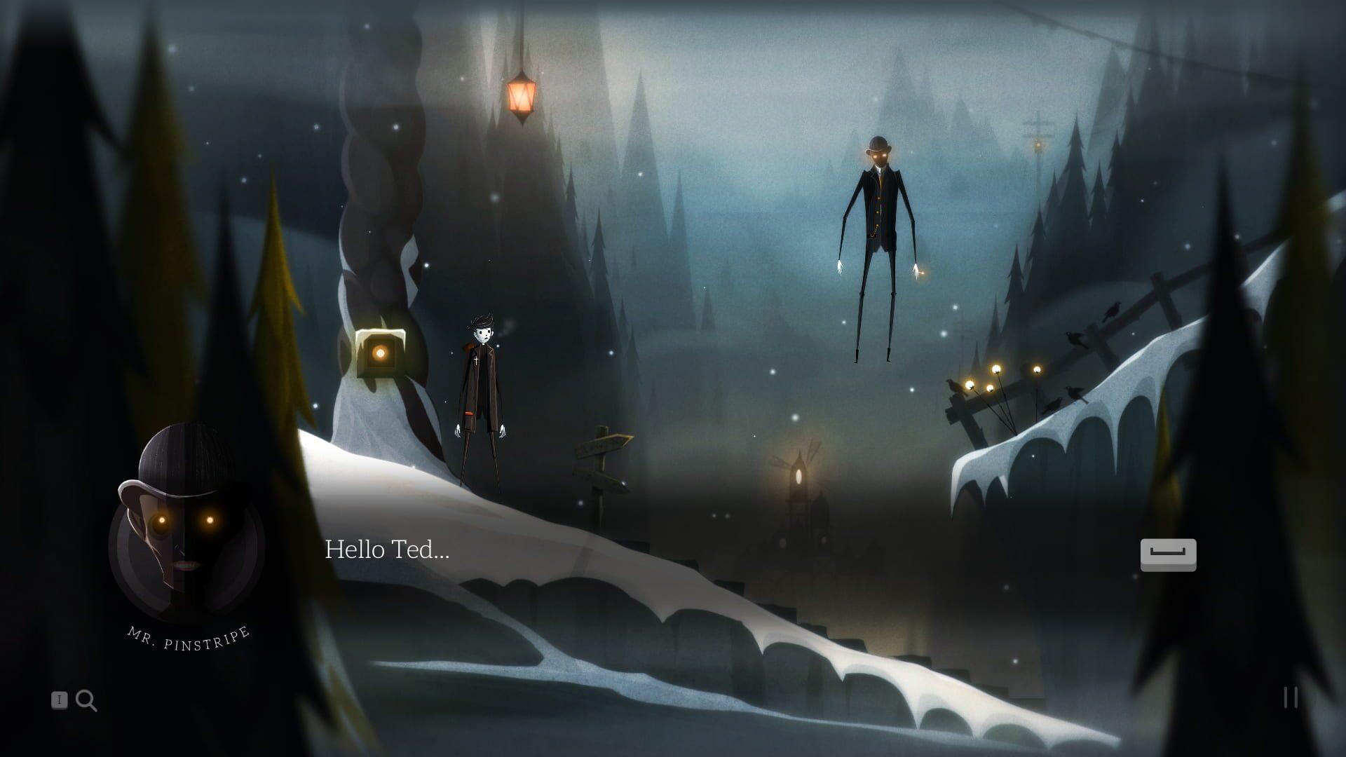 Pinstripe - świat gry, lokacja