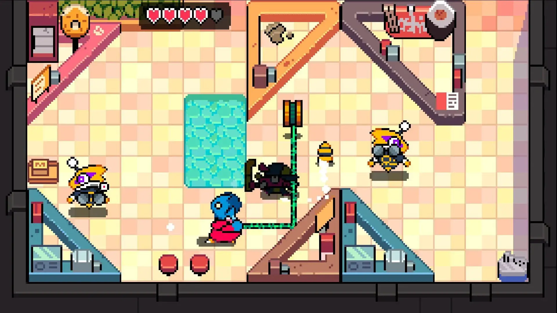 Pipistrello and the Cursed Yoyo - główny screenshot z gry