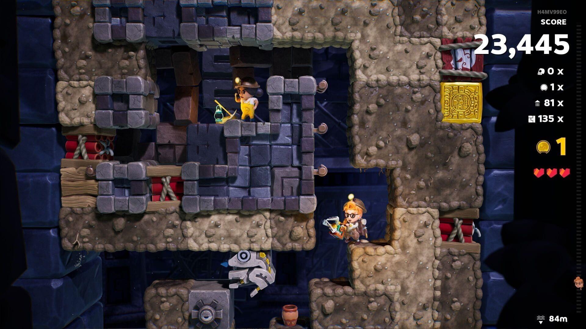Pit Panic - główny screenshot z gry