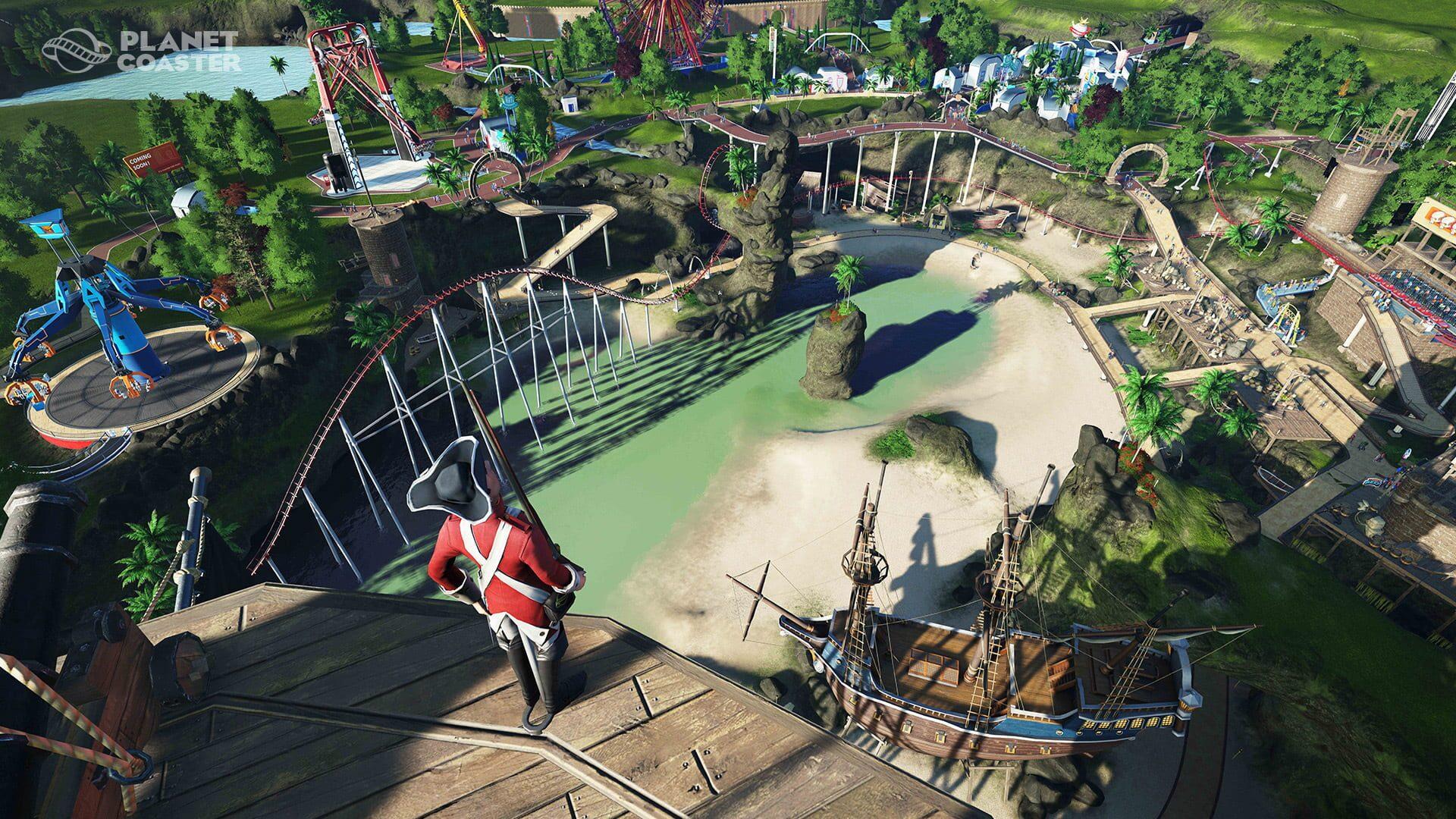 Planet Coaster - główny screenshot z gry