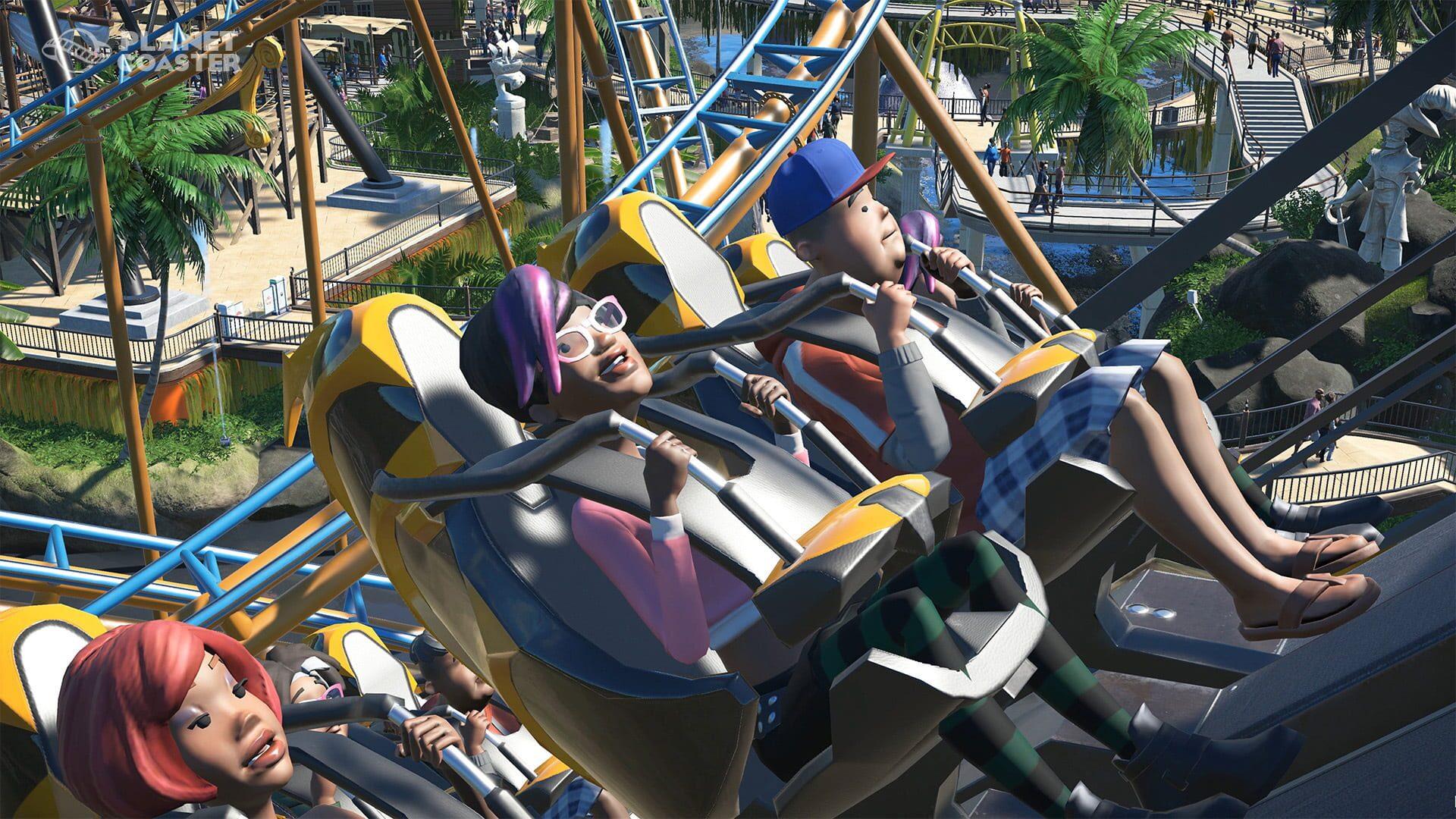 Planet Coaster - akcja w grze