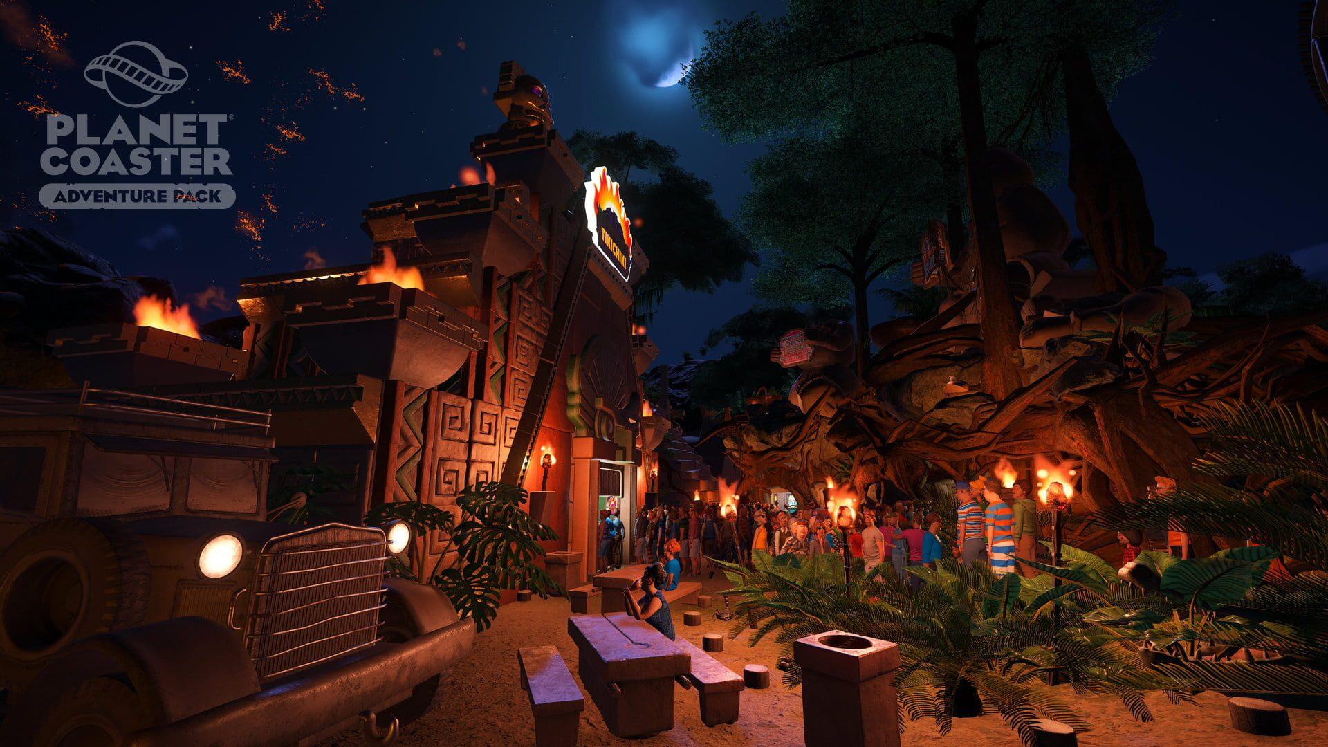 Planet Coaster: Adventure Pack - główny screenshot z gry