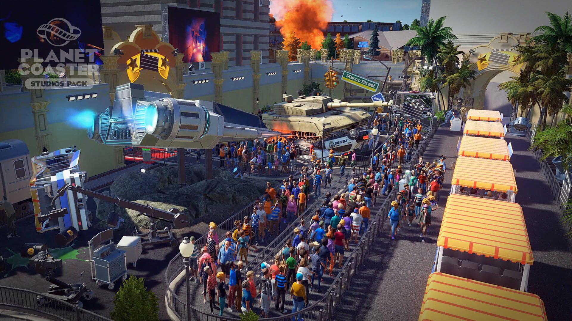 Planet Coaster: Studios Pack - gameplay screenshot