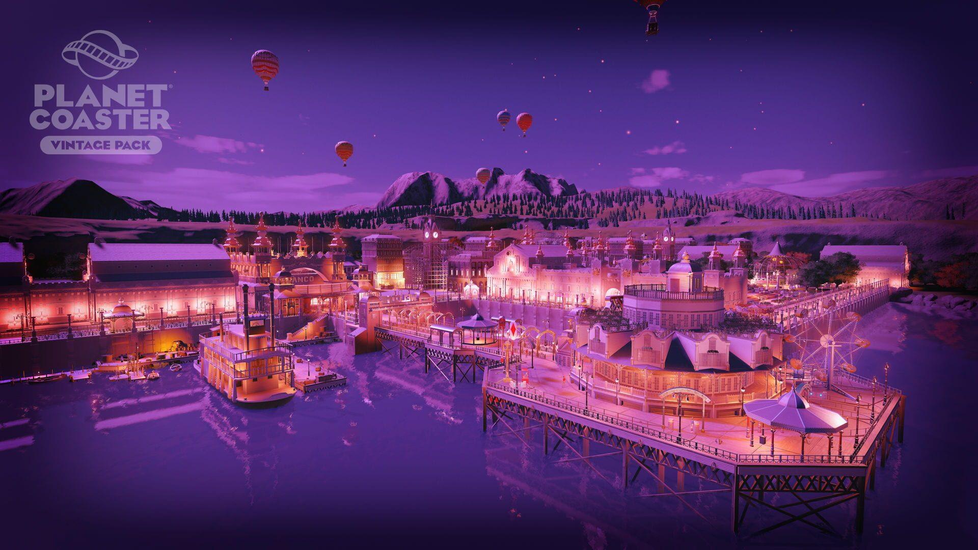 Planet Coaster: Vintage Pack - świat gry, lokacja