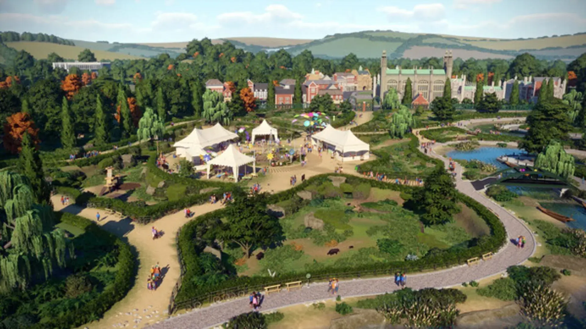 Planet Zoo: Zookeepers Animal Pack - świat gry, lokacja