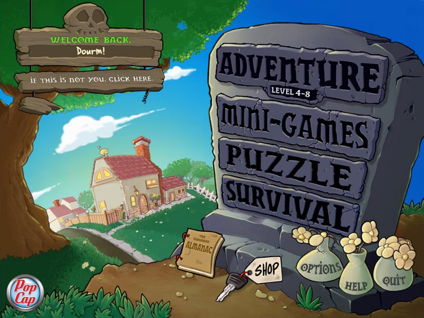 Plants vs. Zombies GOTY Edition - świat gry, lokacja