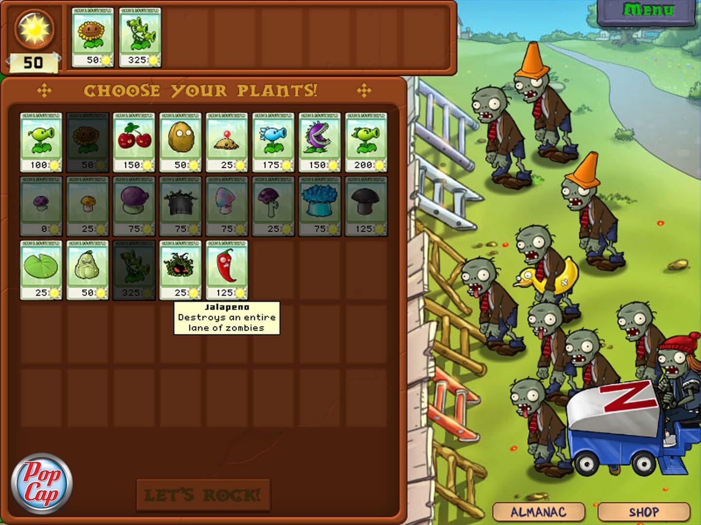Plants vs. Zombies GOTY Edition - screenshot wysokiej jakości