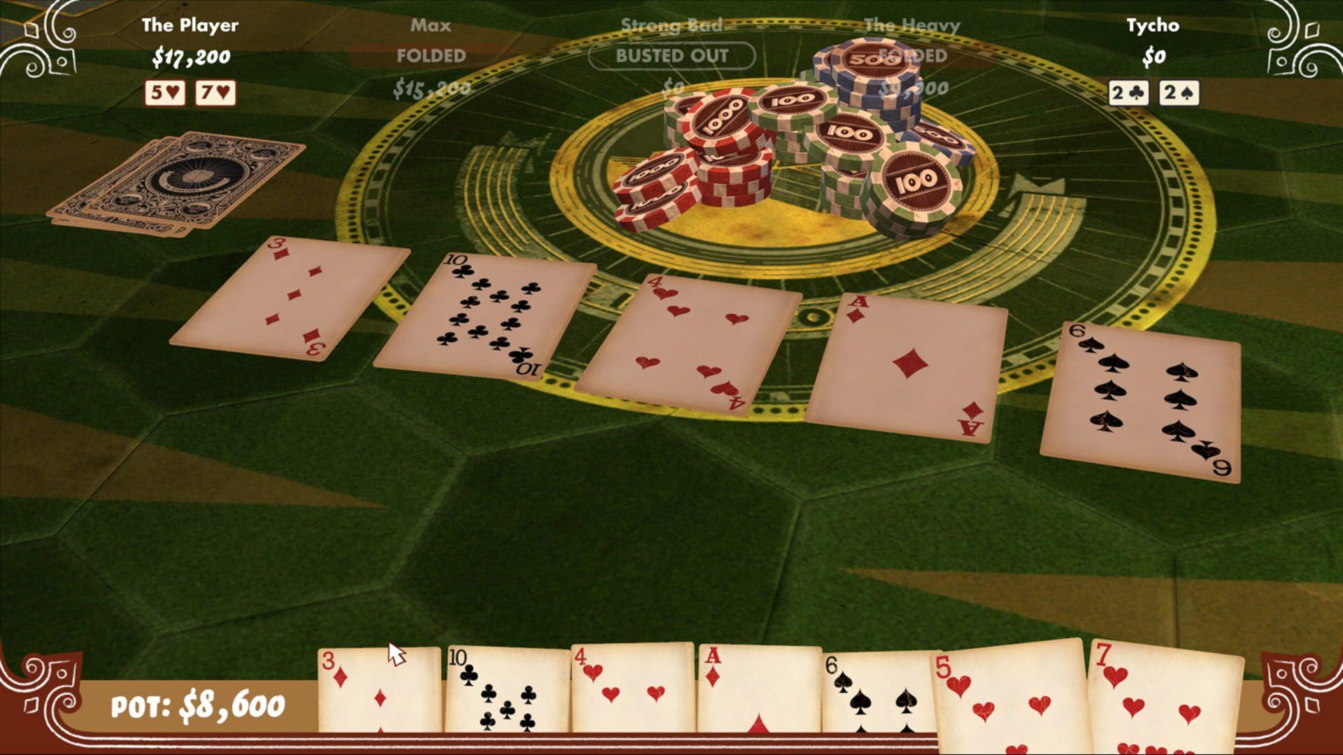 Poker Night at the Inventory - gameplay screenshot