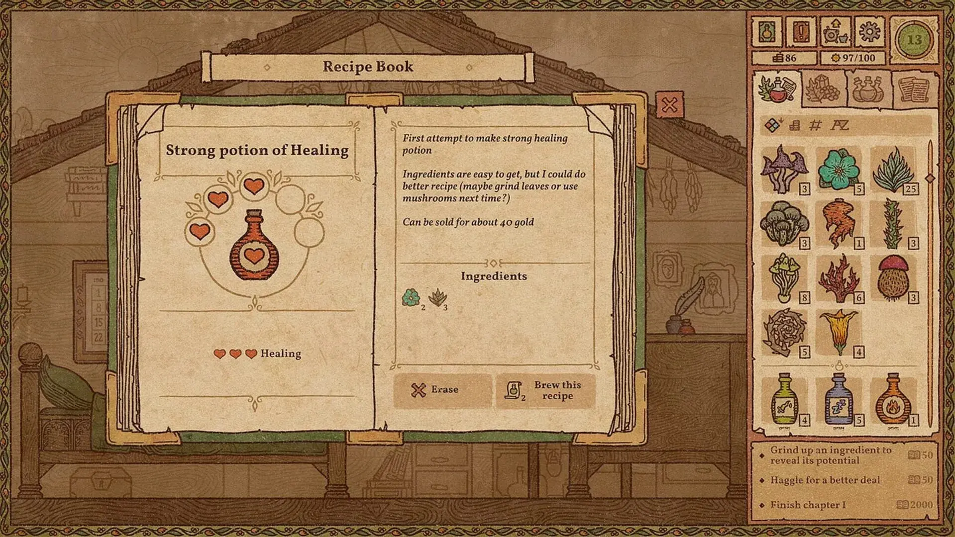 Potion Craft (PS5) - akcja w grze