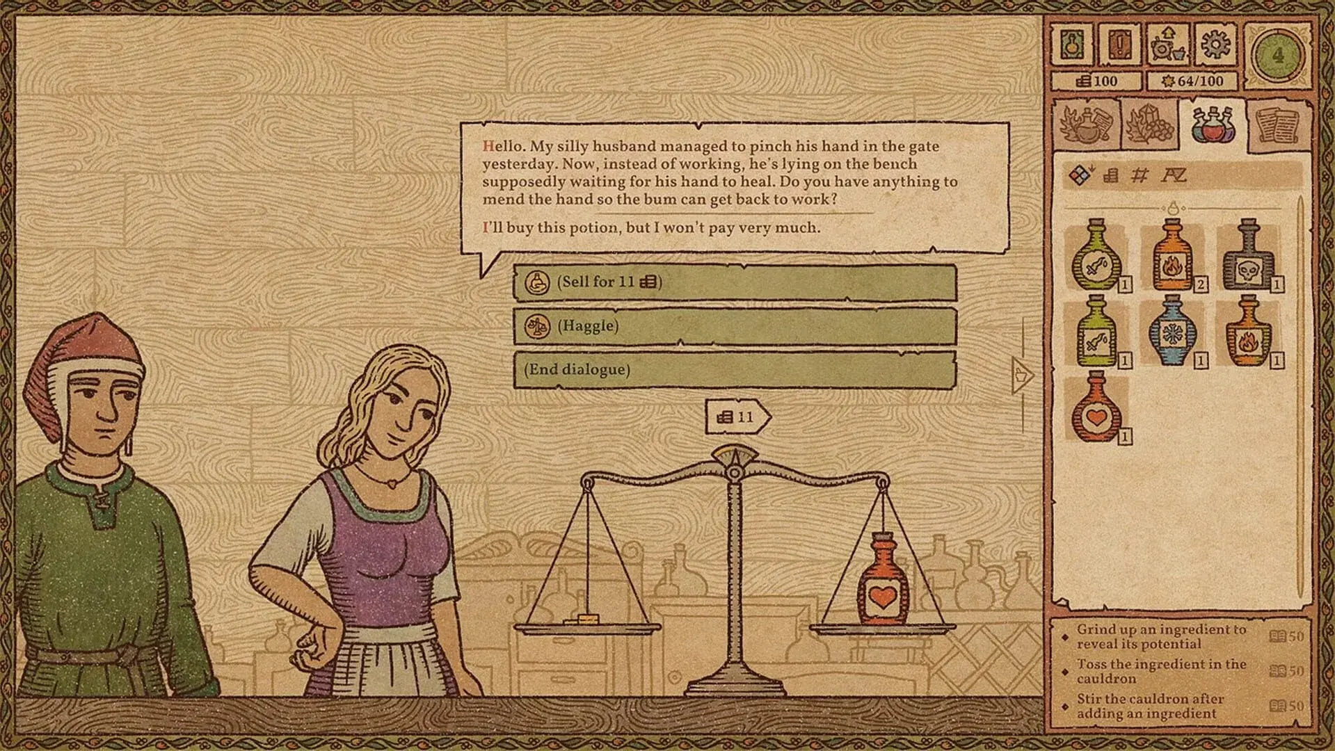 Potion Craft (PS5) - screenshot wysokiej jakości