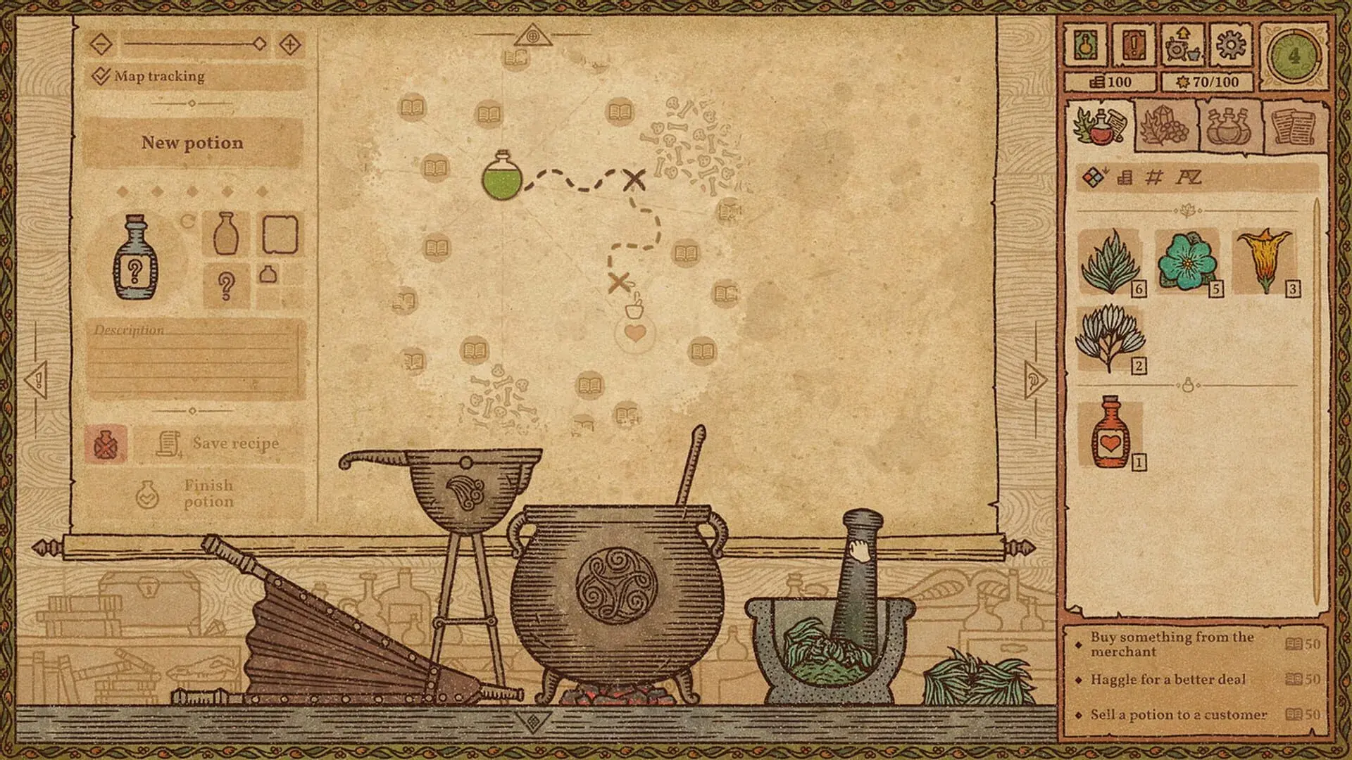 Potion Craft (Switch) - główny screenshot z gry