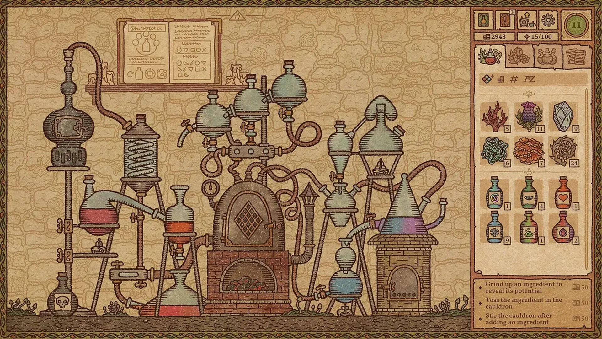 Potion Craft (Switch) - świat gry, lokacja