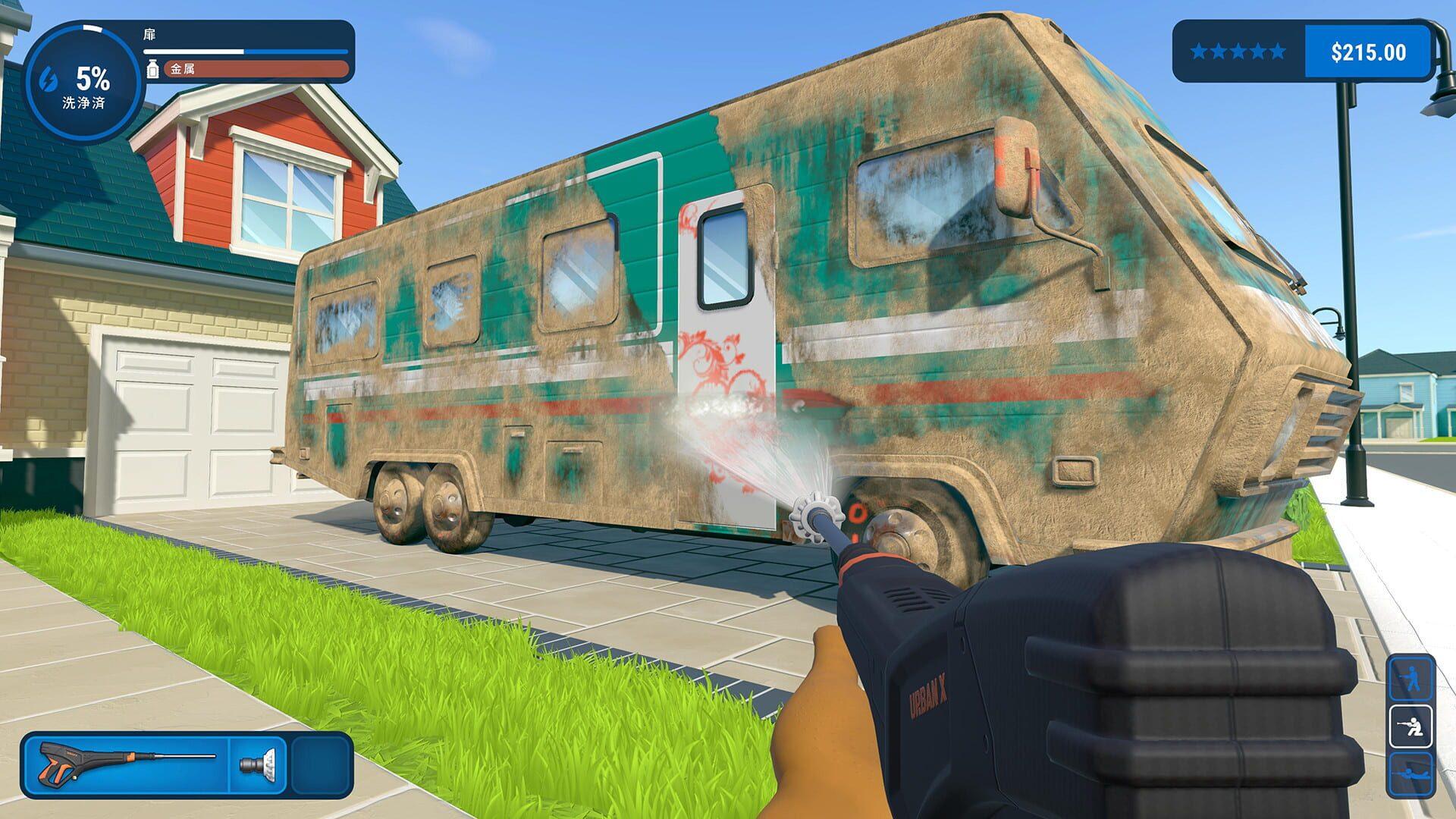 PowerWash Simulator (PS5) - akcja w grze