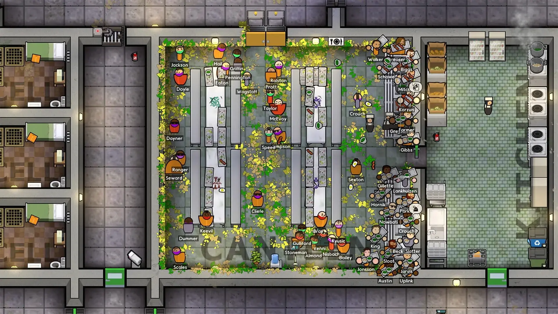 Prison Architect: Gangs - obrazek z gry