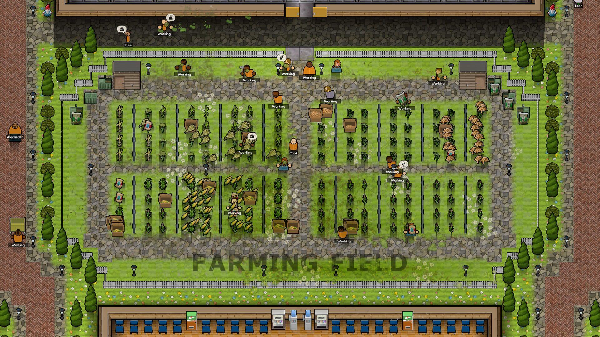 Prison Architect: Going Green - gameplay screenshot