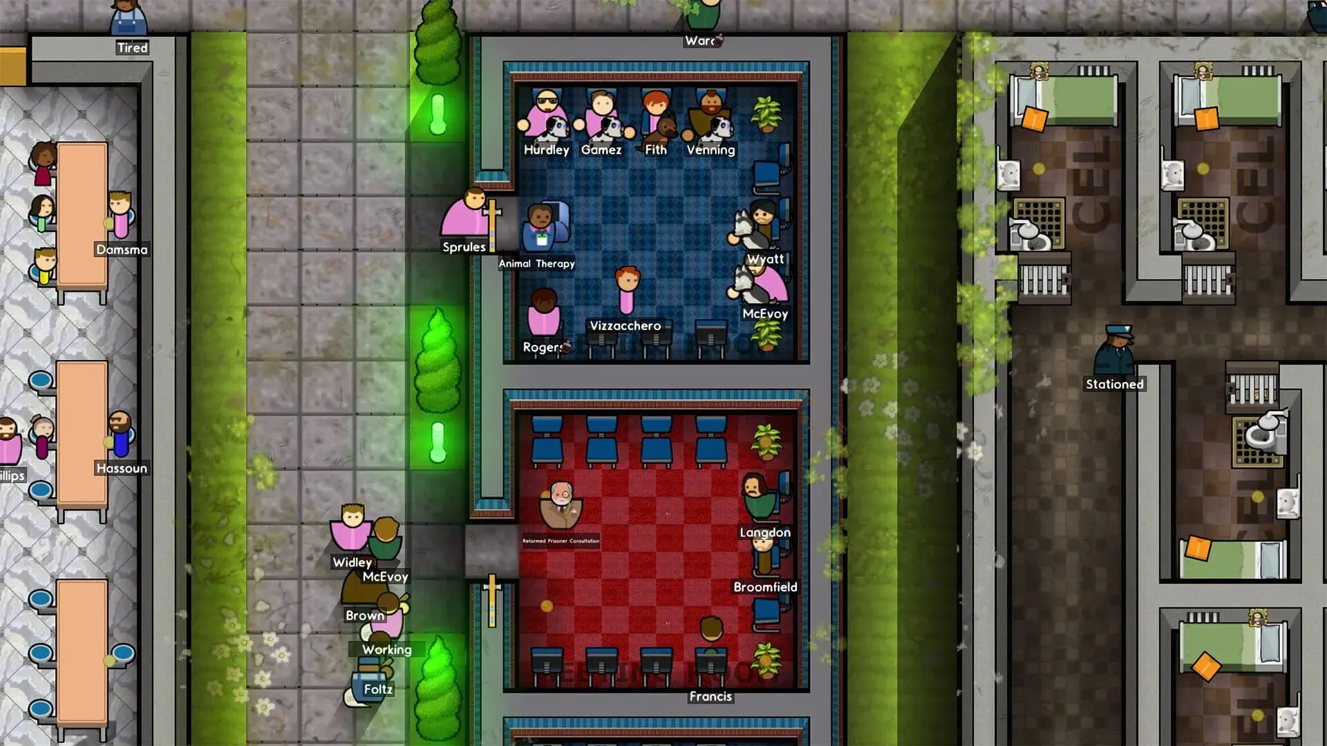 Prison Architect: Second Chances - gameplay screenshot