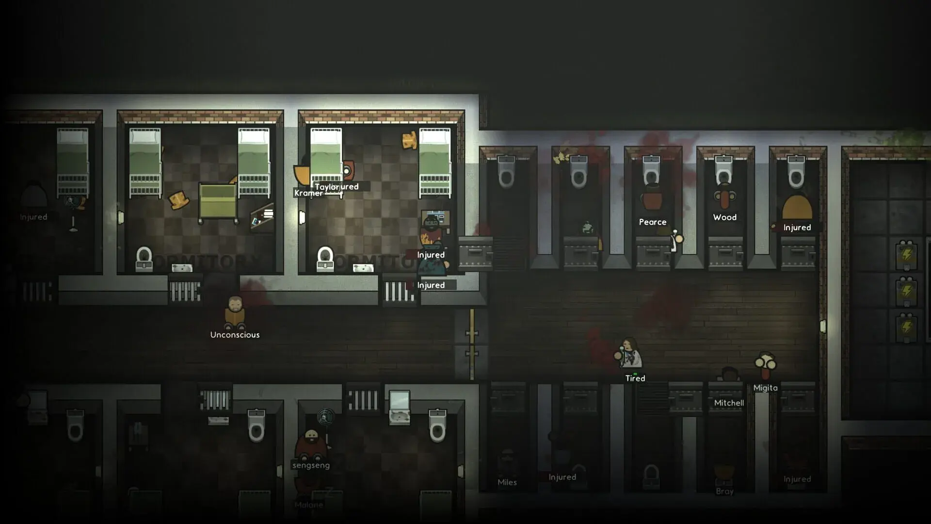 Prison Architect: Undead - akcja w grze