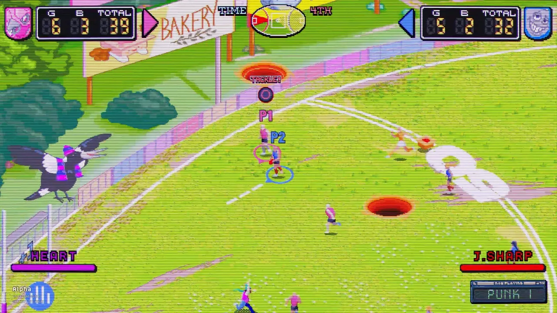 Pro Jank Footy - główny screenshot z gry