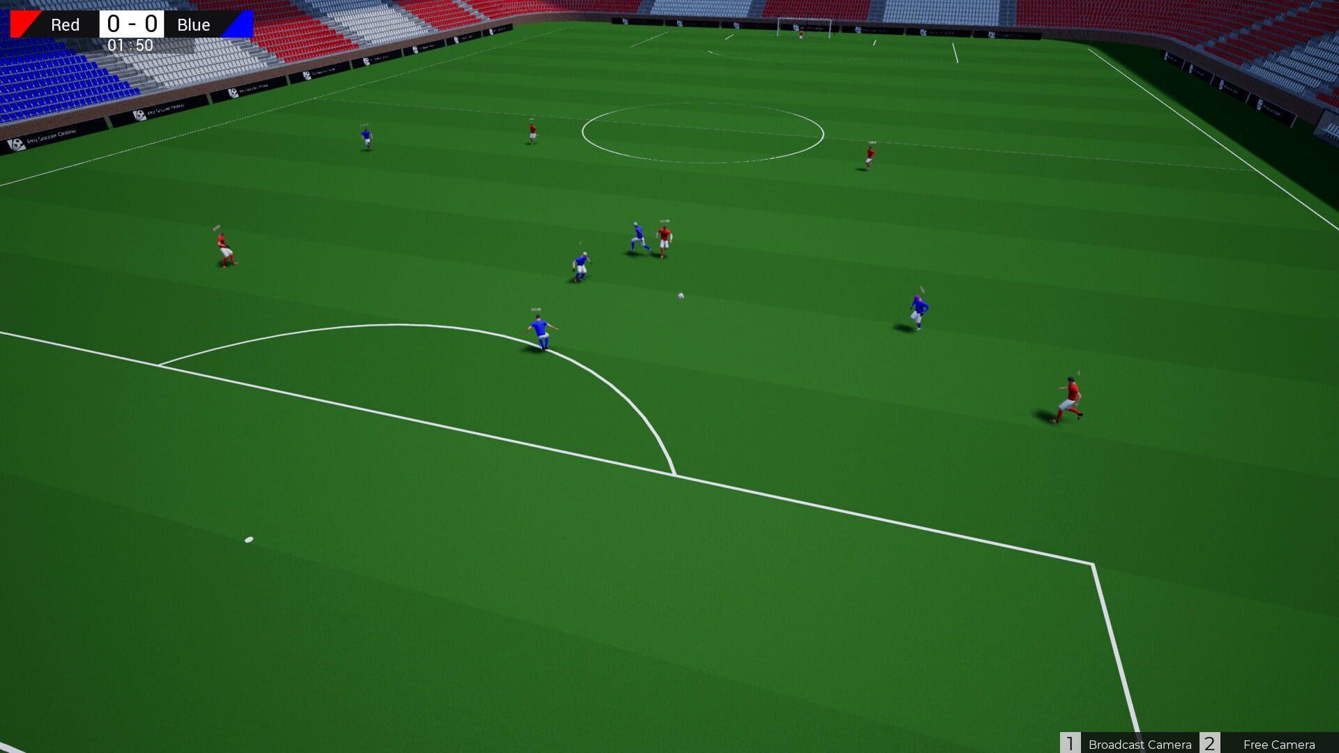 Pro Soccer Online - świat gry, lokacja