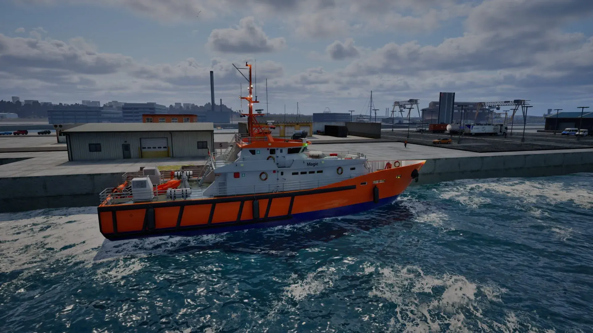 Professional Ship Simulator - gameplay screenshot