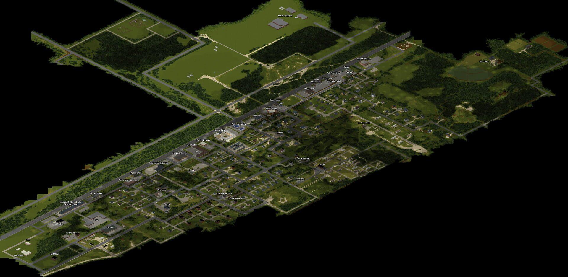 Project Zomboid - główny screenshot z gry